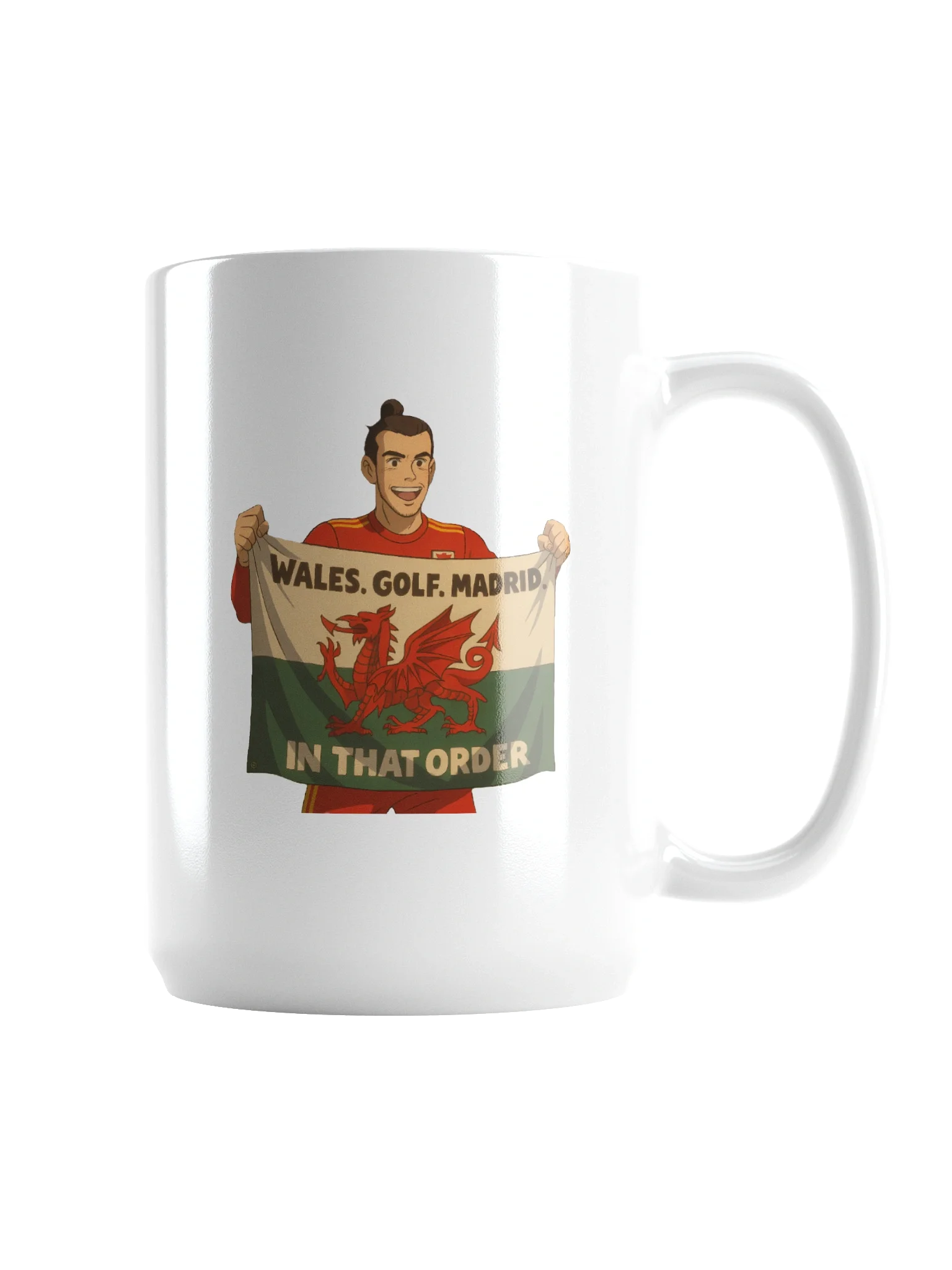 Glossy Mug - Gareth Bale Iconic Moment - Wales, Spurs product image (2)