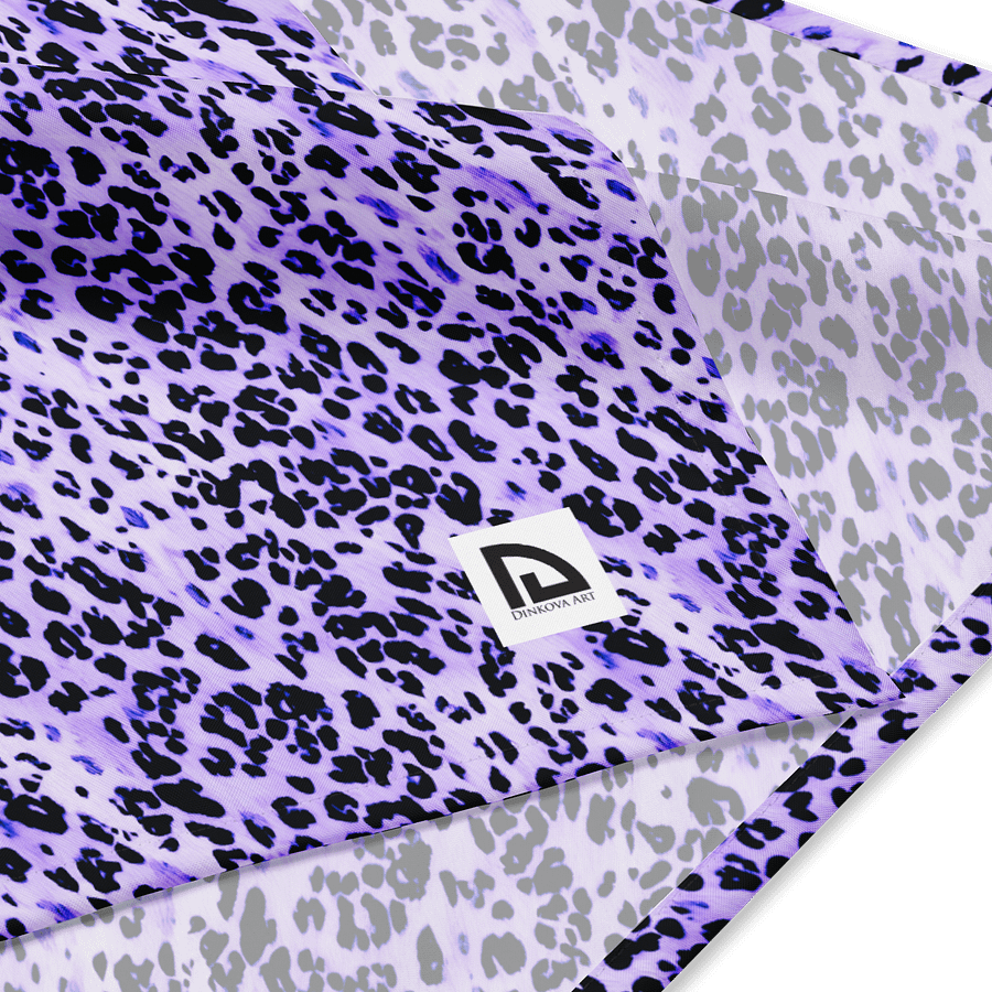 Purple Leopard Skin Bandana product image (4)