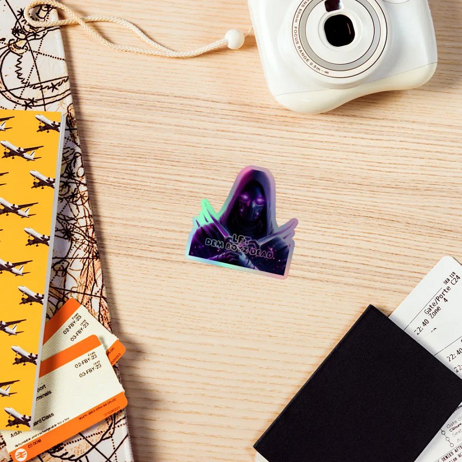 DEM_BOYZ Holographic Sticker Sheet product image (5)