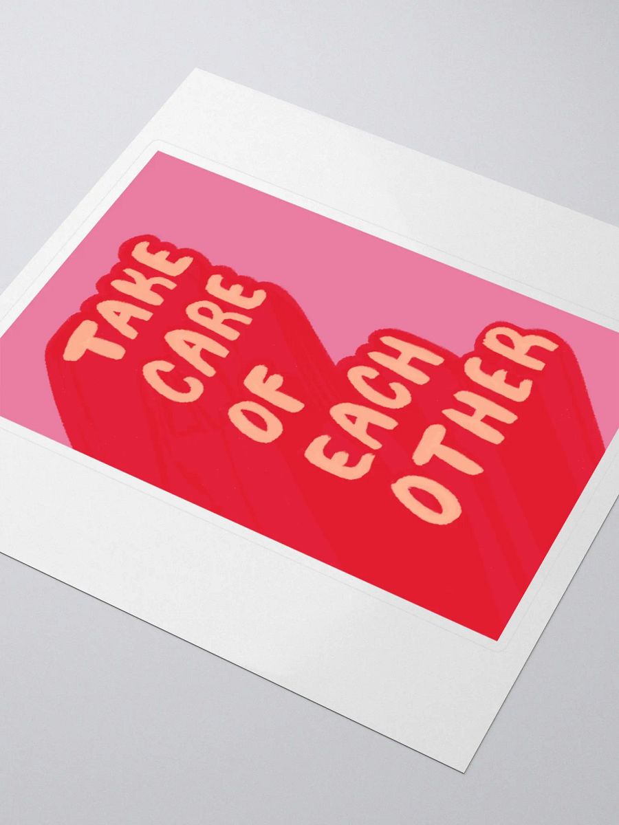 Take Care Sticker product image (3)