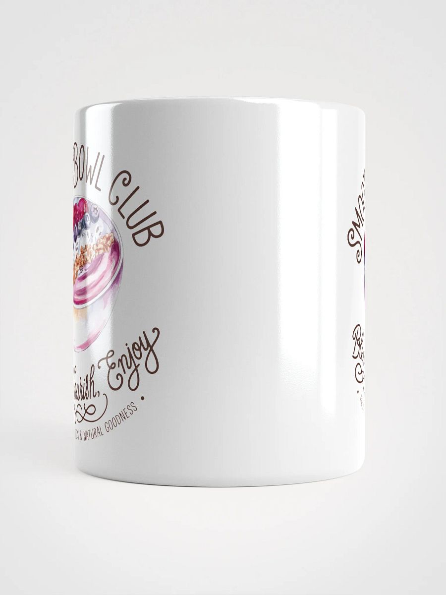 Smoothie Bowl Club White Glossy Mug product image (5)