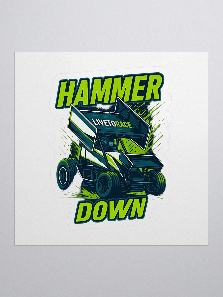 Hammer Down Sticker! product image (1)