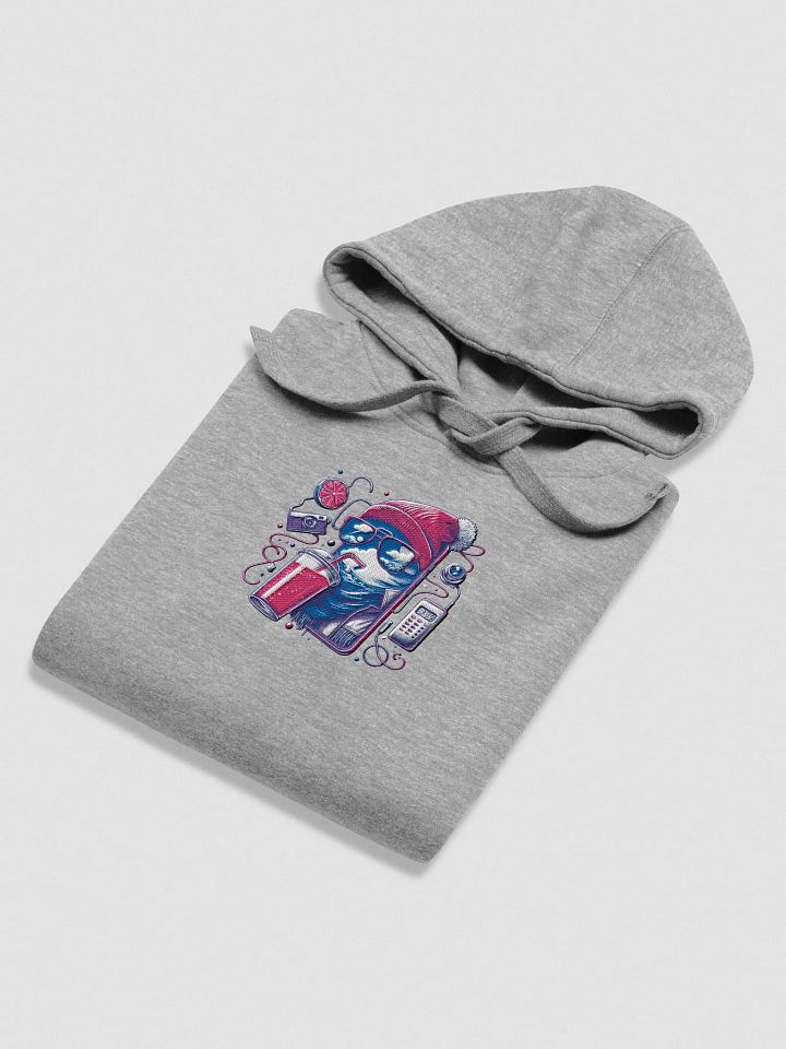 Whimsical Smartphone Adventure Unisex Hoodie product image (2)