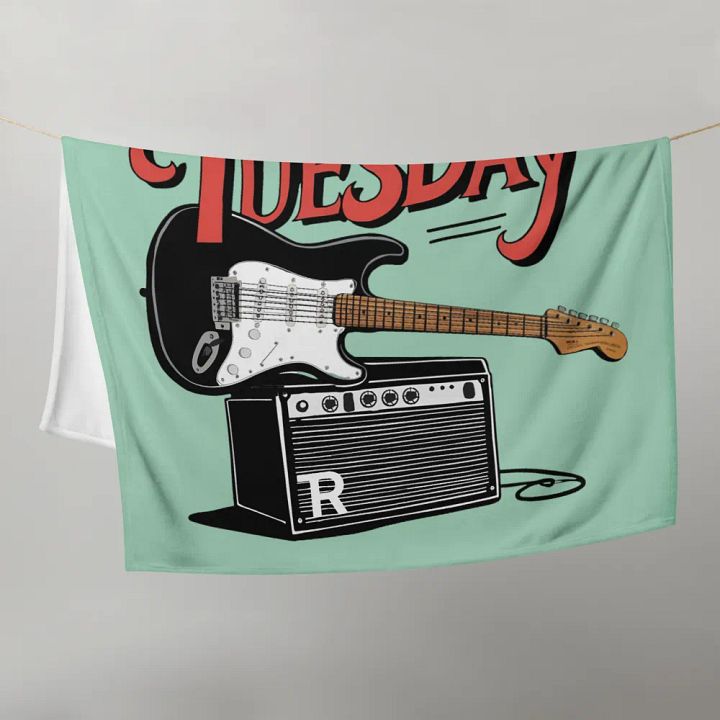 Rowdy Tuesday - Throw Blanket product image (2)