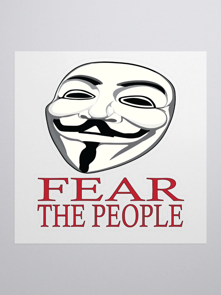 Fear The People - Kiss Cut Stickers product image (1)
