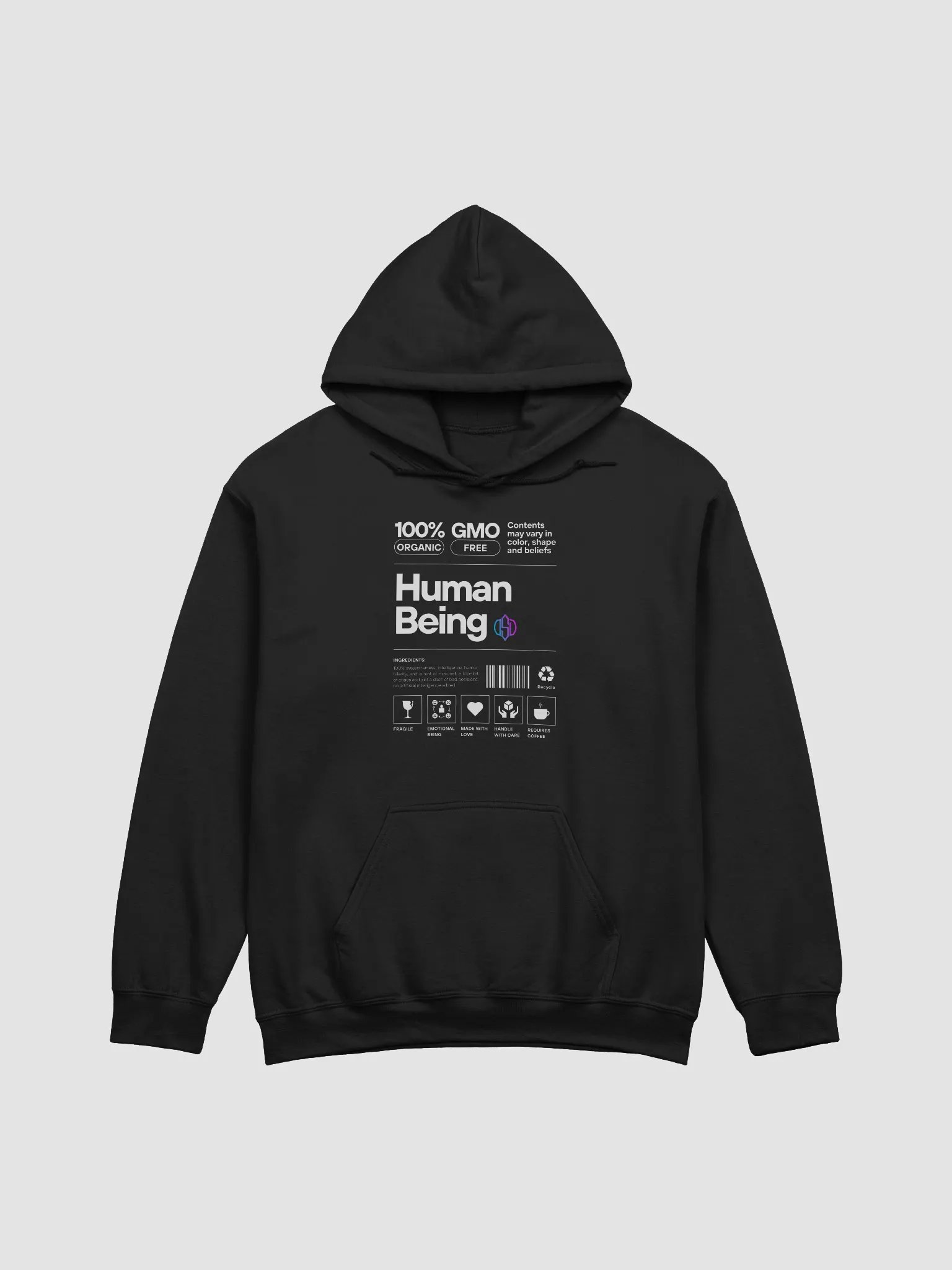 100% Human Offsetduet Hoodie product image (3)