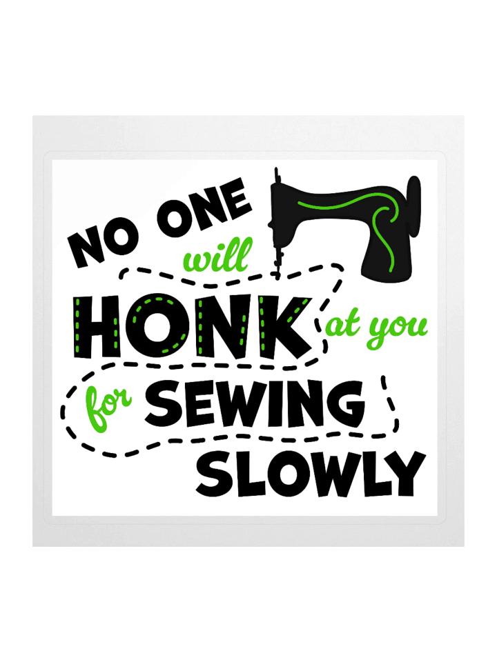 Sew Slowly Sticker product image (2)