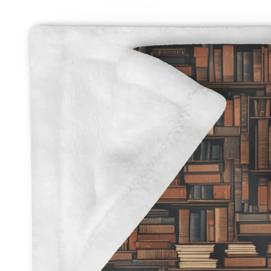 Bookshelf Pattern Throw Blanket product image (6)