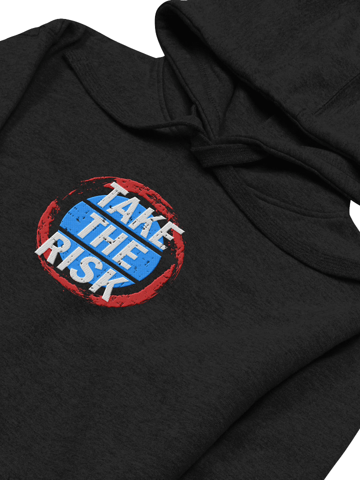 Take the Risk! Center Embroidered Hoodie product image (2)
