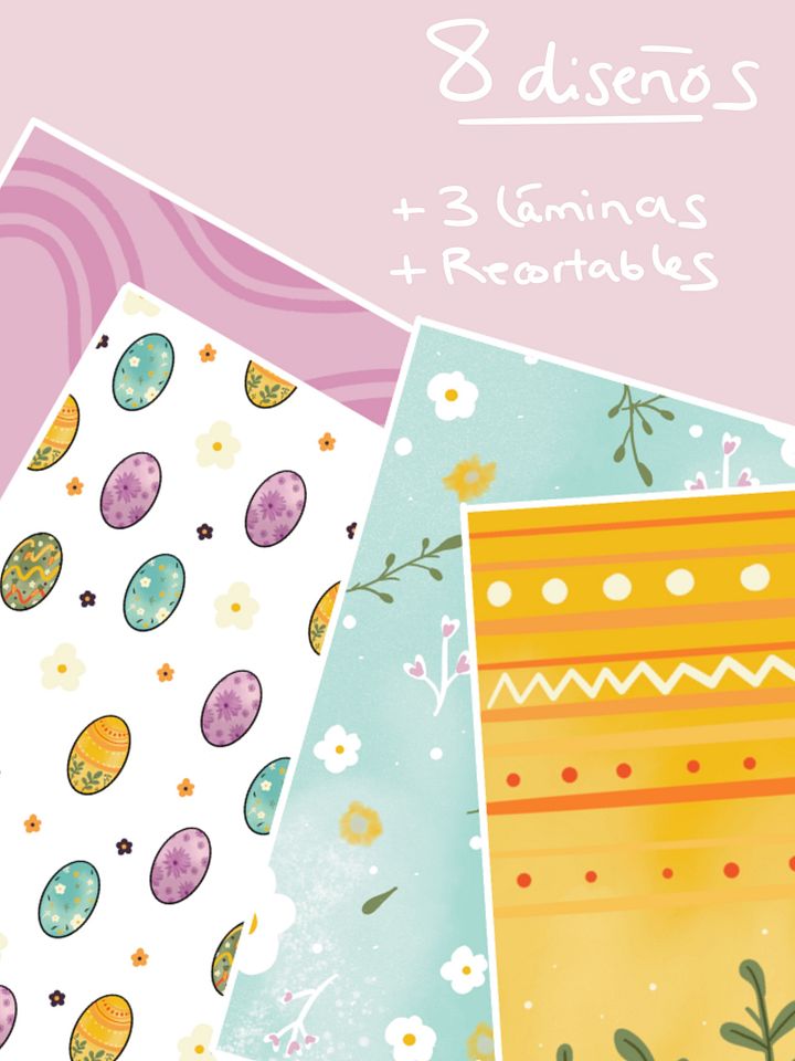 COLECCIÓN DE PASCUA DIGITAL A4 product image (2)