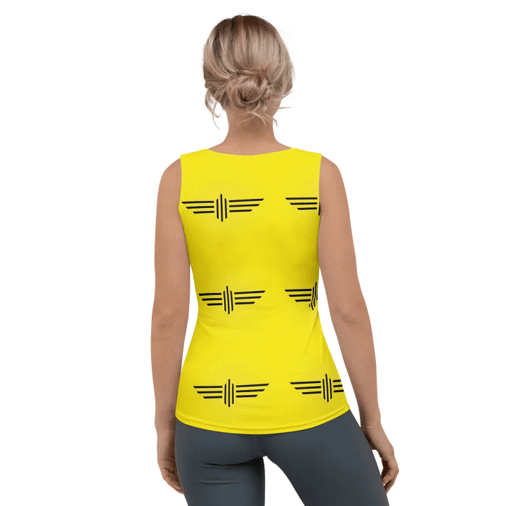 Winged Symbols All-Over Print Women's Tank Top product image (2)