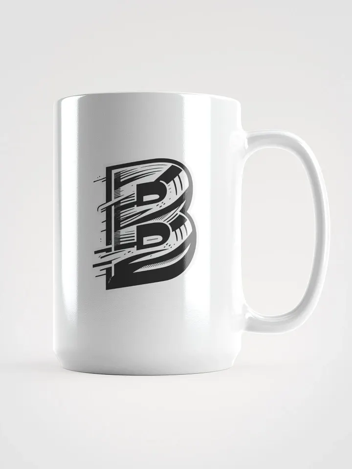 Dynamic B Motion White Glossy Mug product image (1)