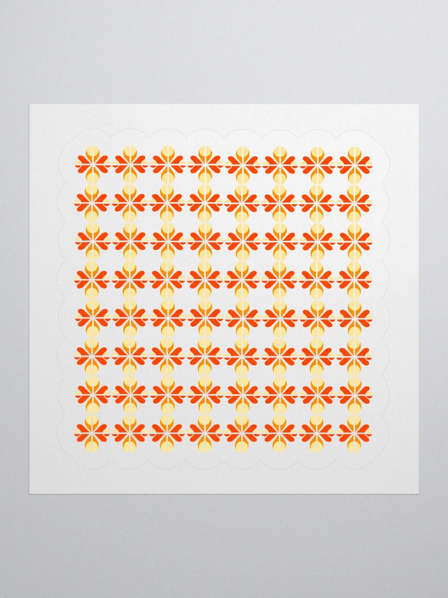 Geometric Floral Pattern Sticker Set product image (1)
