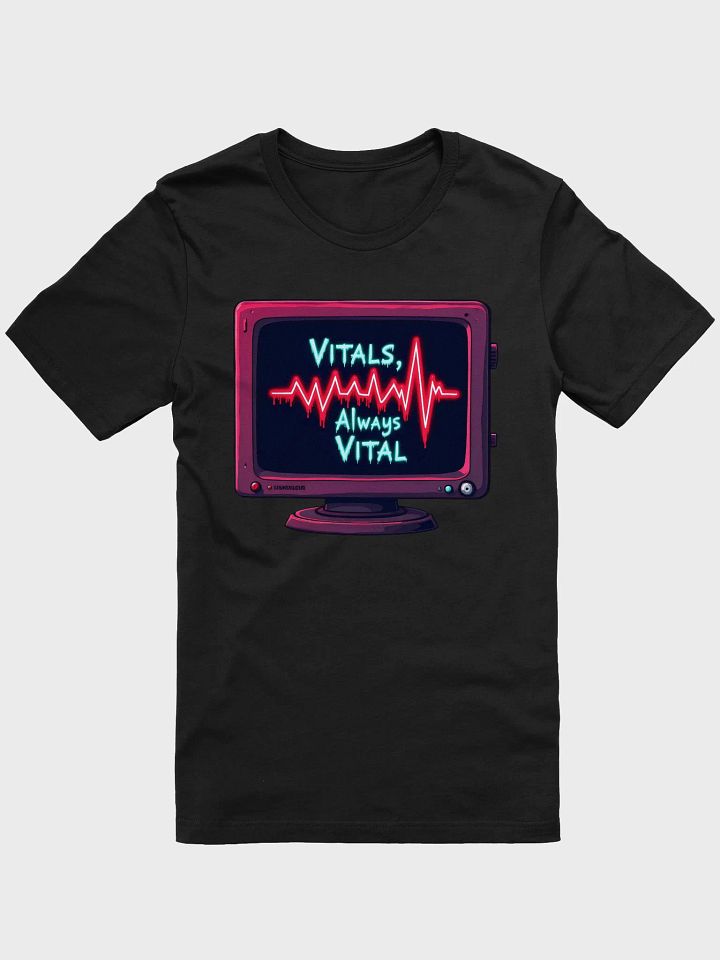 Vital Signs Monitor Graphic T-Shirt product image (1)