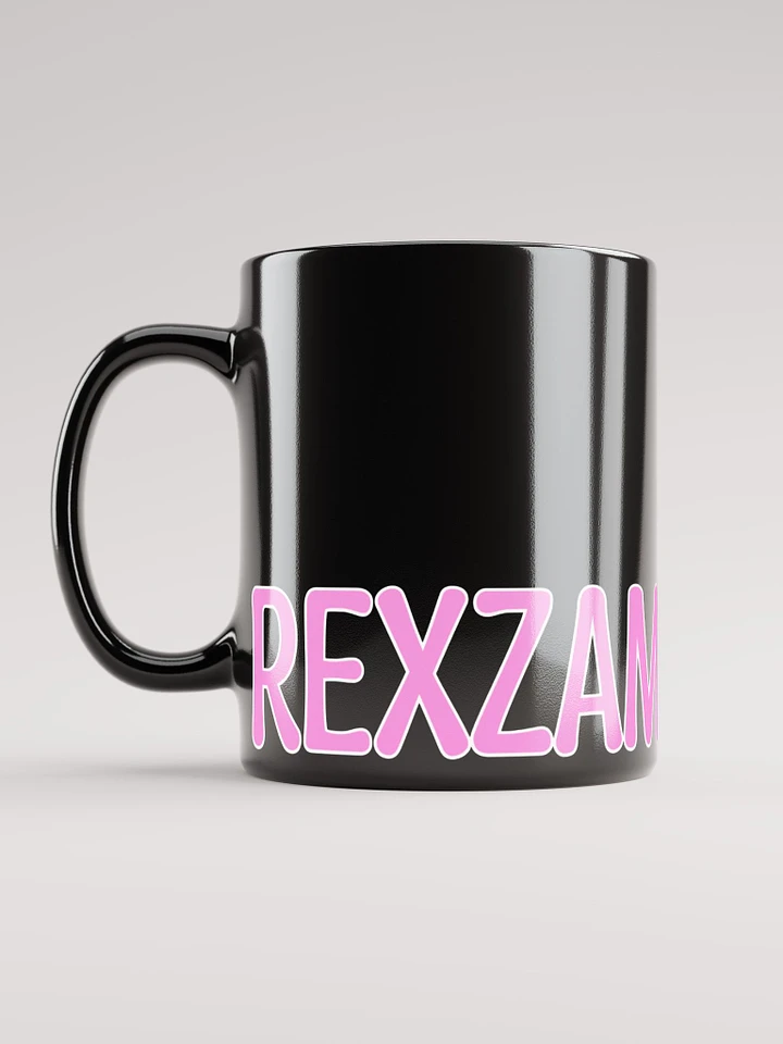 Rex Persona | Black Glossy Mug product image (1)