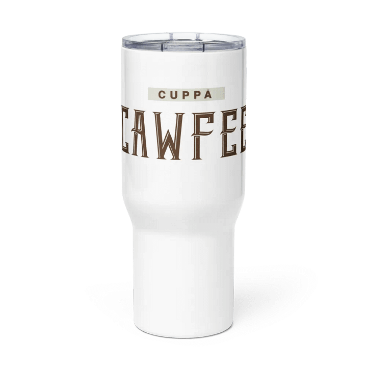 Cuppa Cawfee Travel Mug with a Handle product image (2)