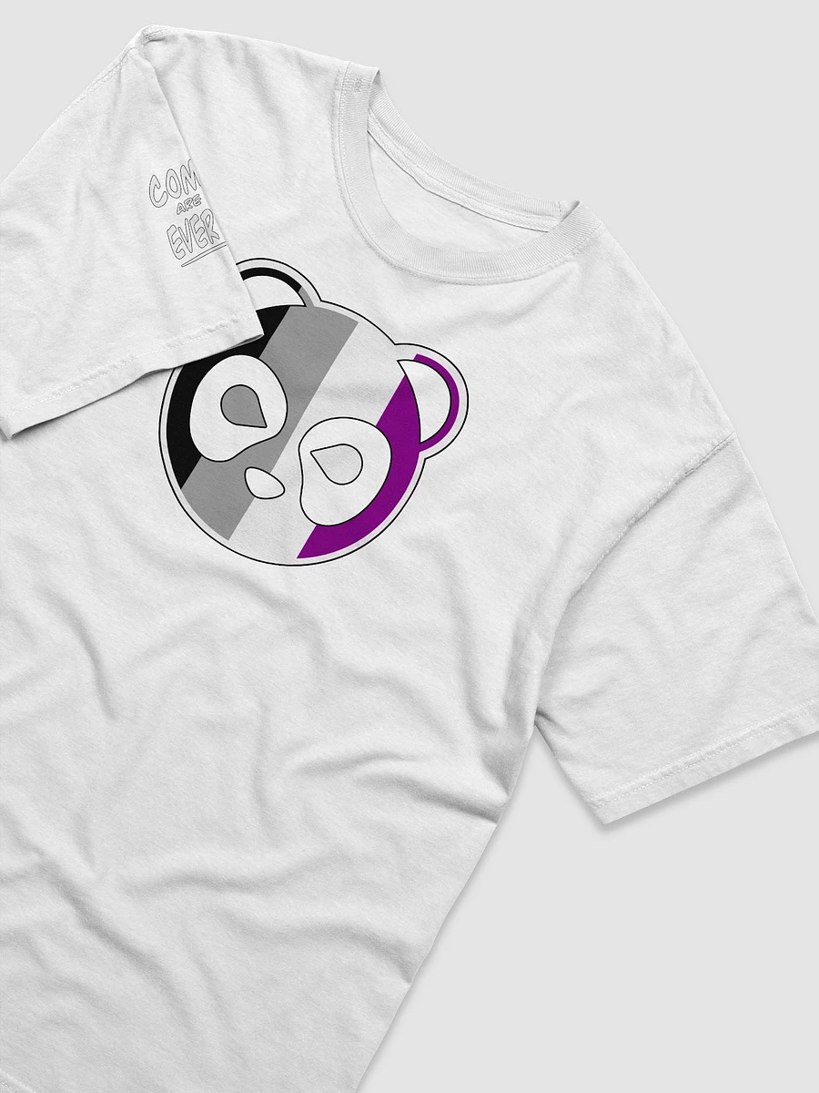 Asexual Pride Flag Panda Logo product image (5)