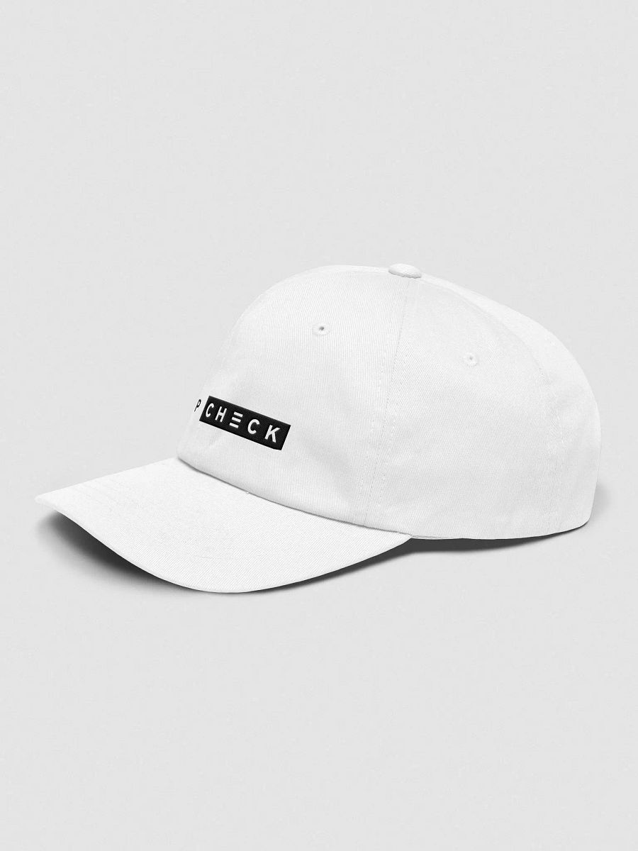 DRIP CHECK HAT - WHITE product image (3)