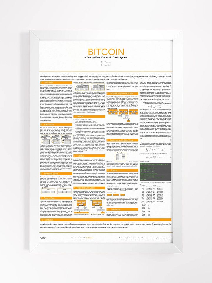 The BITCOIN Whitepaper 2.0 product image (1)