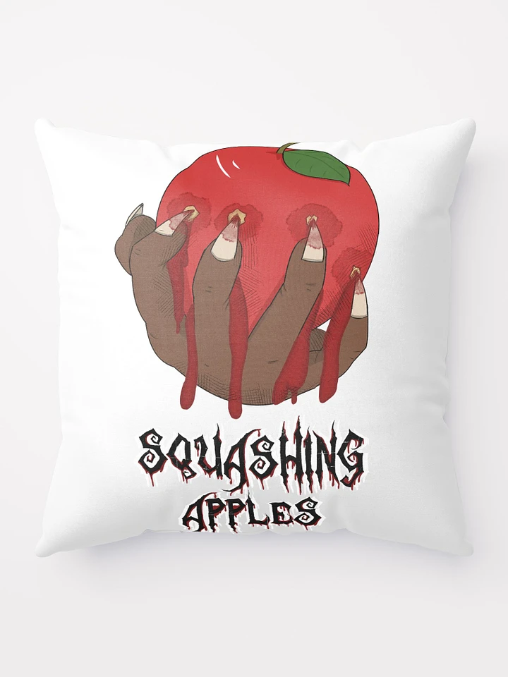 Squashing Apples Pillow product image (1)