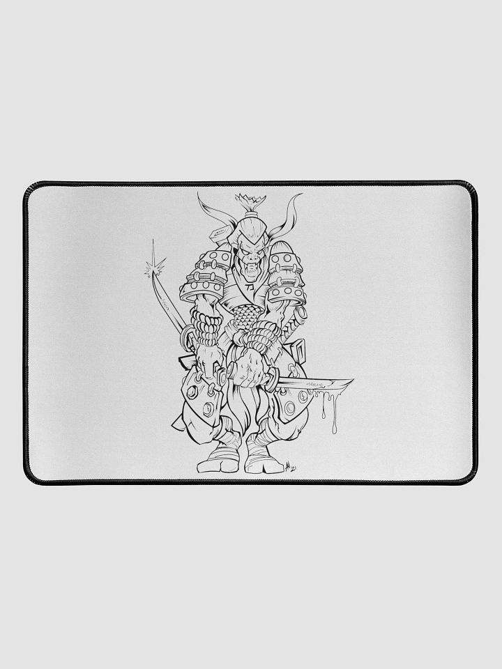 Stencil Desk Mat 12x18 product image (2)