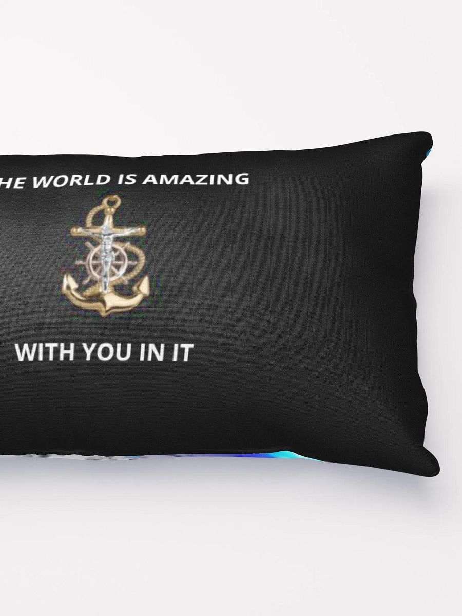 AMAZING WITH YOU IN IT PILLOW- SAILOR product image (4)