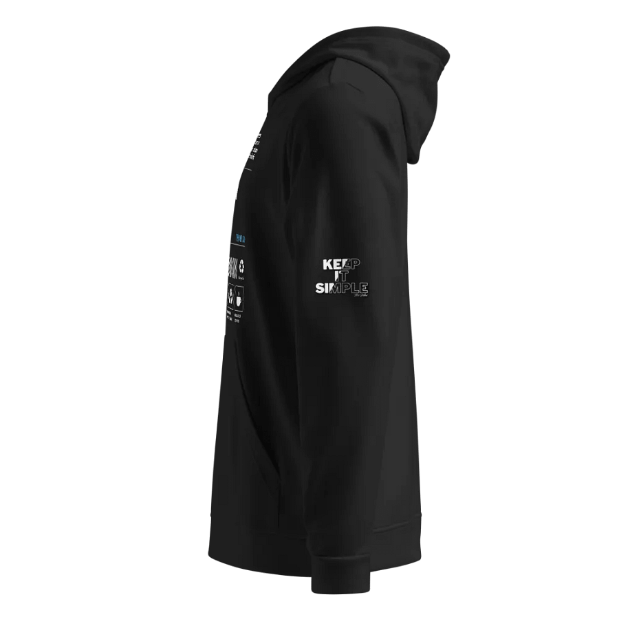 Organic Human Being Label Hoodie product image (4)