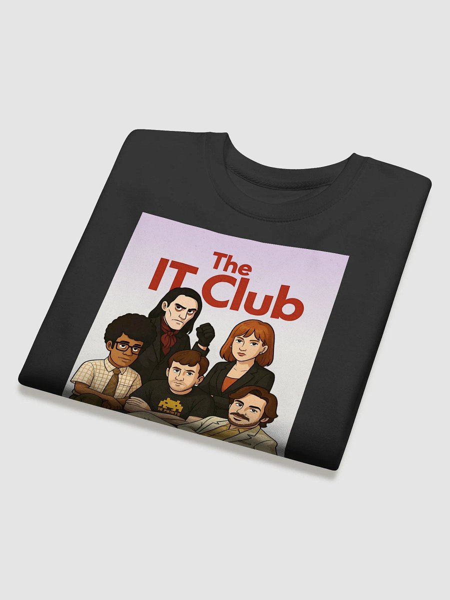 The IT Club Sweatshirt – Cotton Heritage Fleece TV Crossover Pullover product image (3)