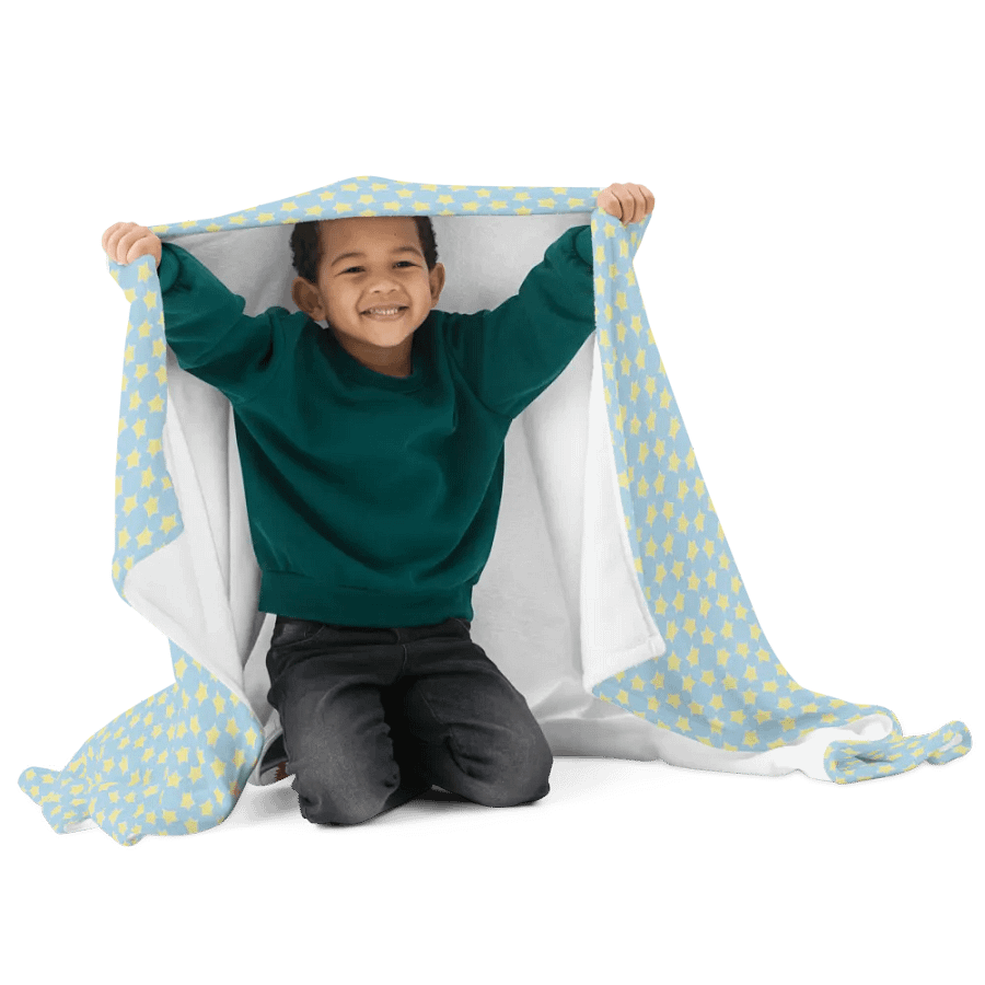 Twinkle Star Blue Blanket product image (3)