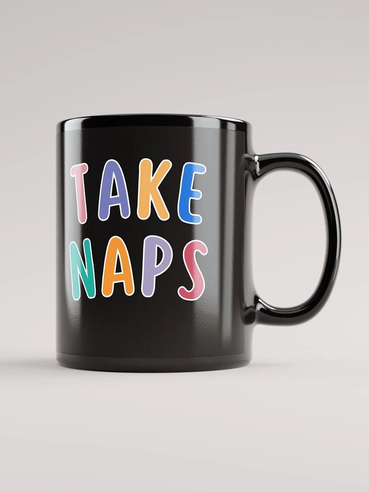 Crazy Naps - Black Mug product image (1)