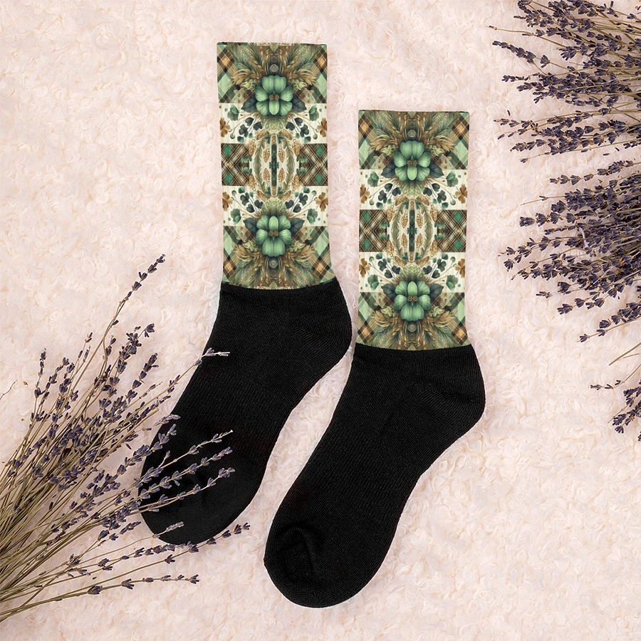 Green Kaleidoscope Dream Socks product image (4)