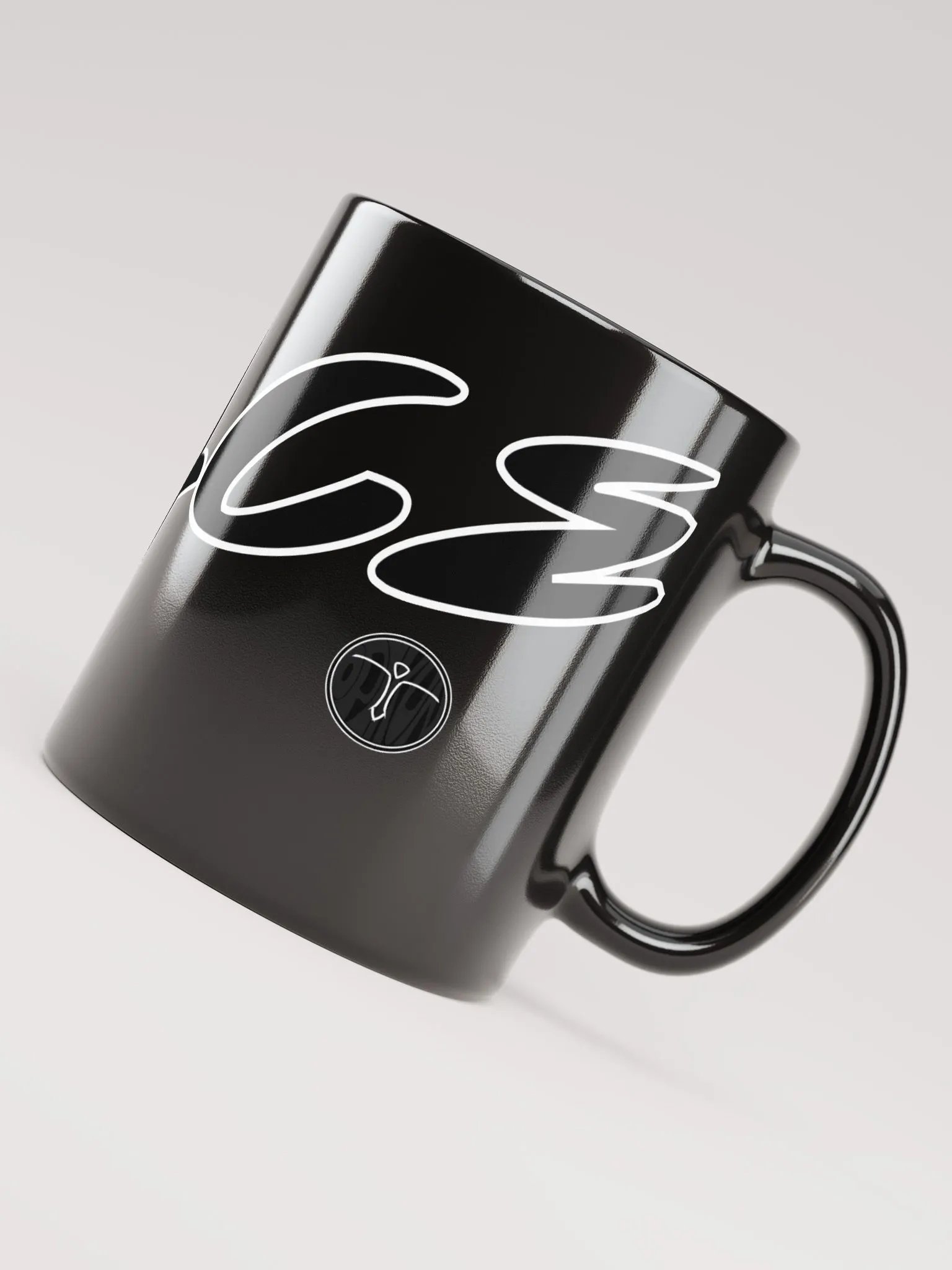 Peace - Keep It Simple - Black Glossy Mug product image (3)