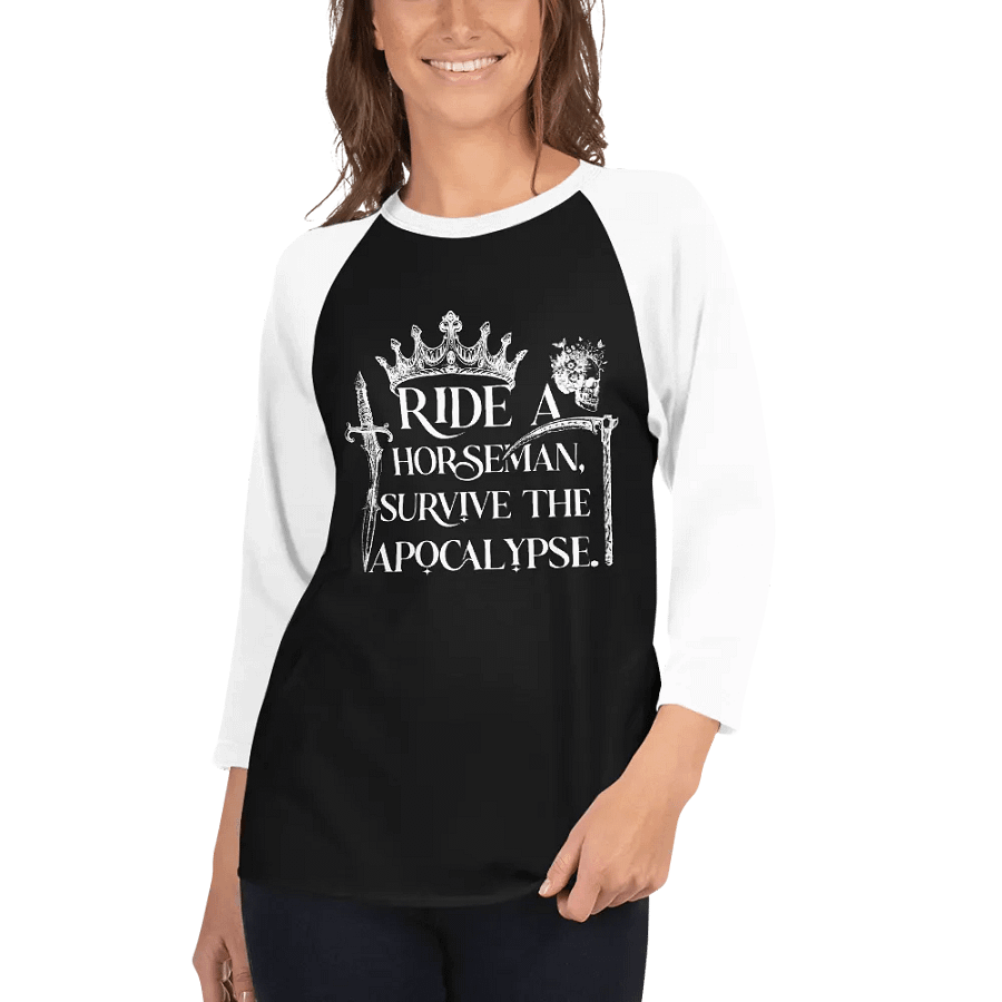 Ride a Horseman Fine Jersey Raglan Tee product image (5)