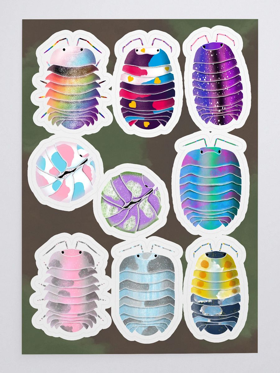 Pride for All Sticker Sheet V2 product image (3)