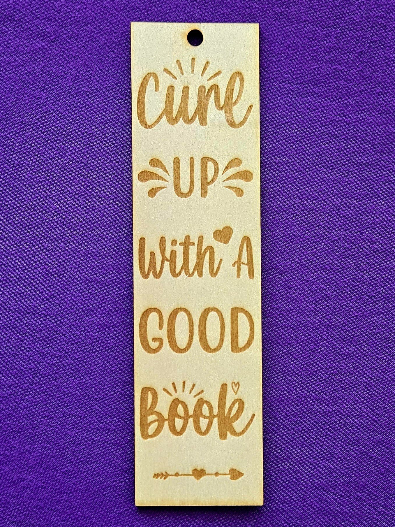 Wooden Bookmark - Curl product image (1)