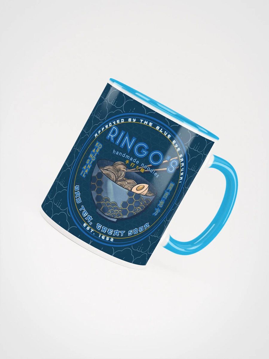 Ringo's Handmade Noodles Ceramic Mug | Blue Eye Samurai Inspired Design product image (16)