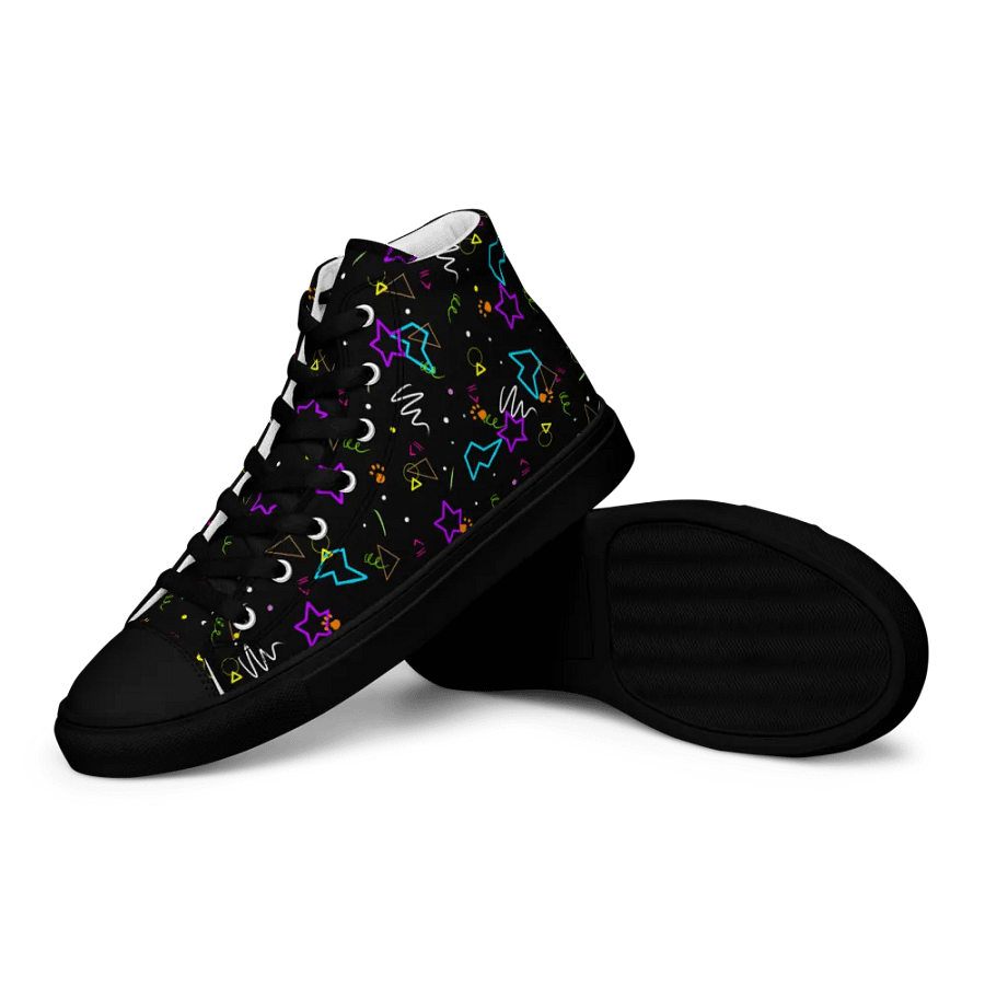 Security Breach Print Men High Tops product image (12)