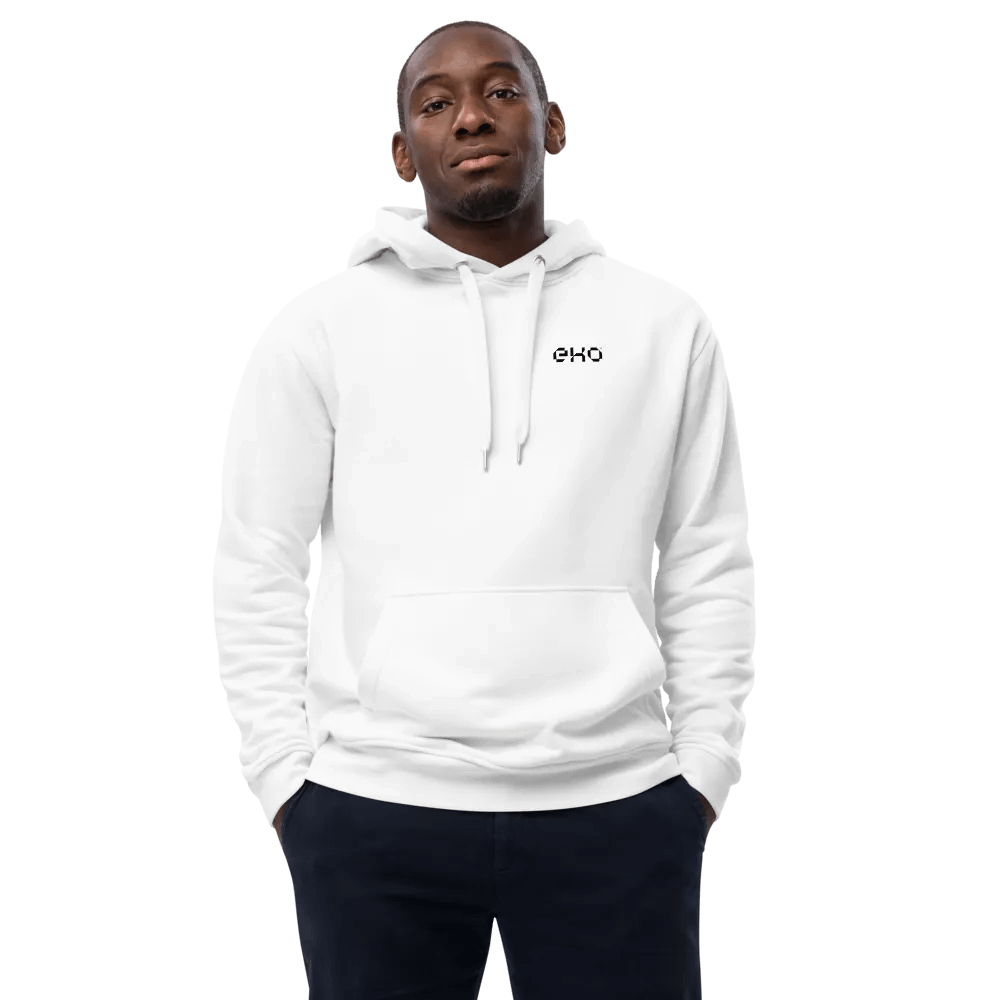 EKO's Premium Eco Hoodie (White) product image (4)