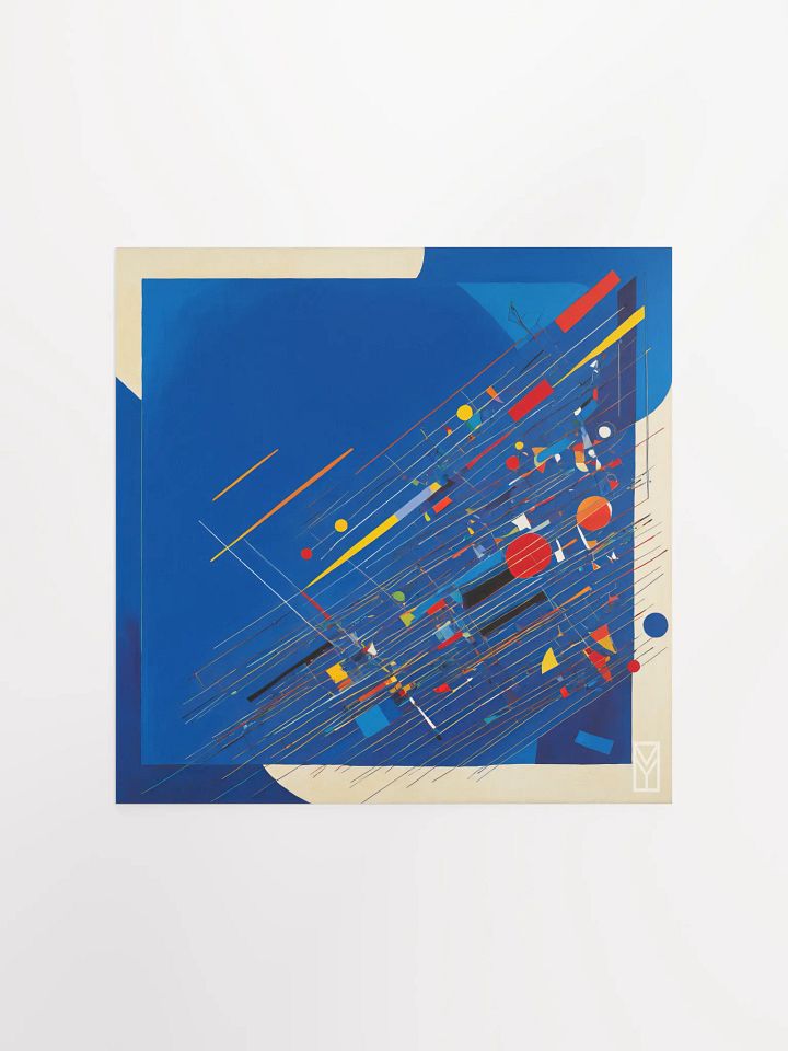 Poster Chaos of the Global Blue Screen product image (1)