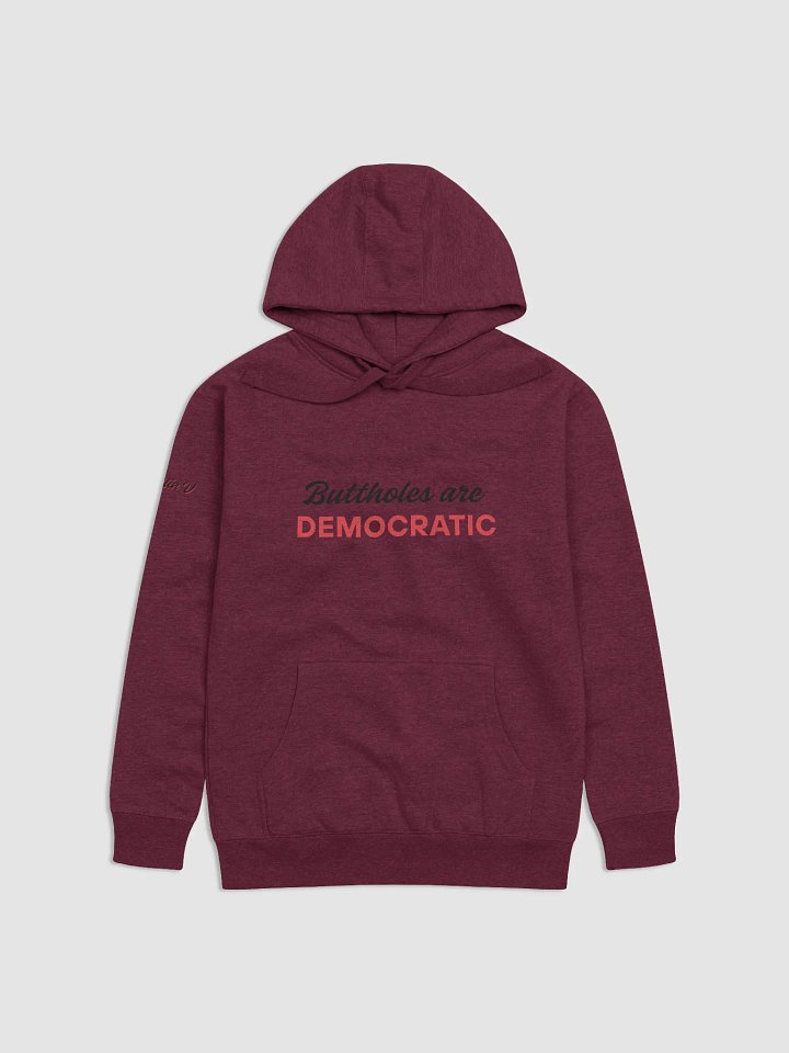 Buttholes are Democratic Hoodie product image (1)