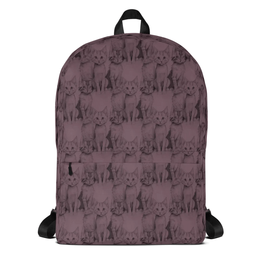Feline Fusion All-Over Print Backpack product image (2)