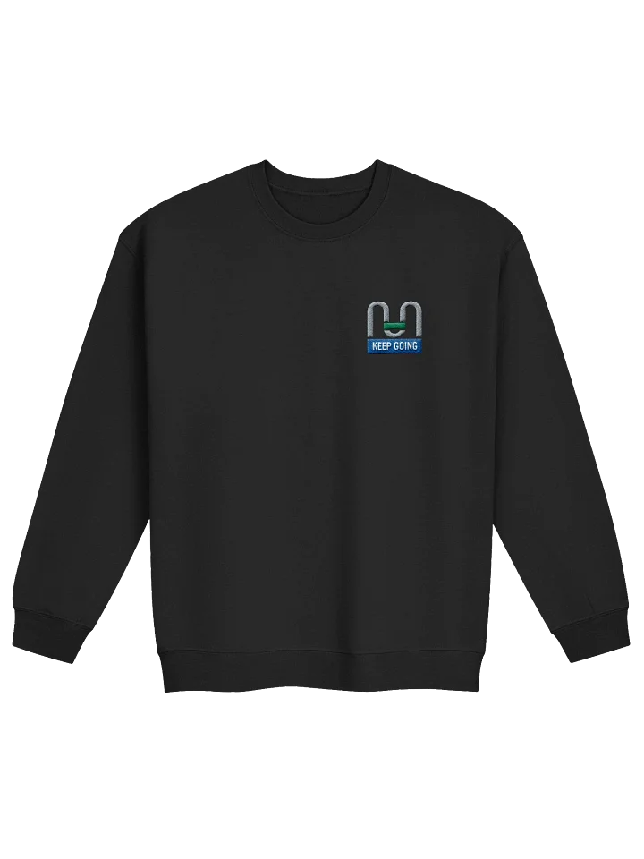 Arched Logo 'Keep Going' Sweatshirt - Embroidered product image (1)