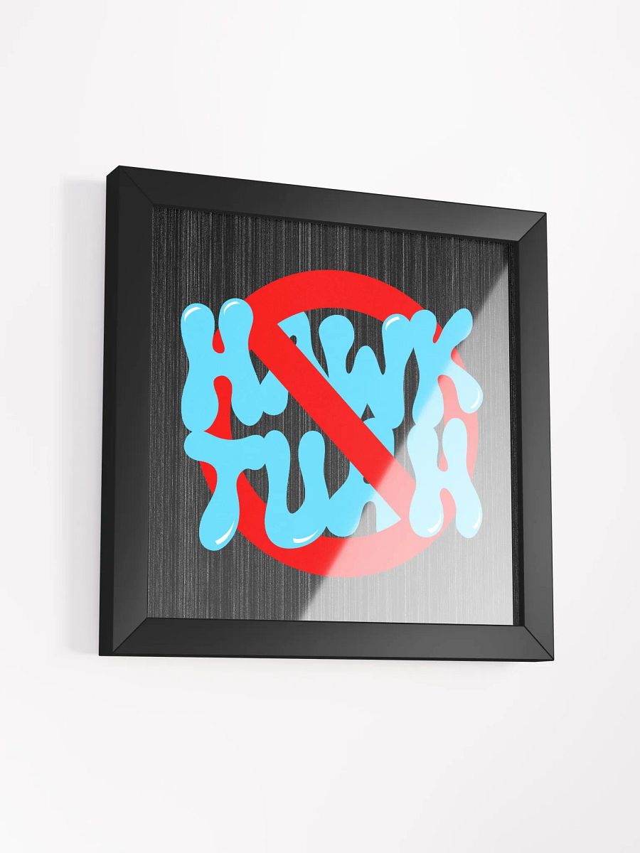 No Hawk Tuah Framed Matte Poster product image (40)