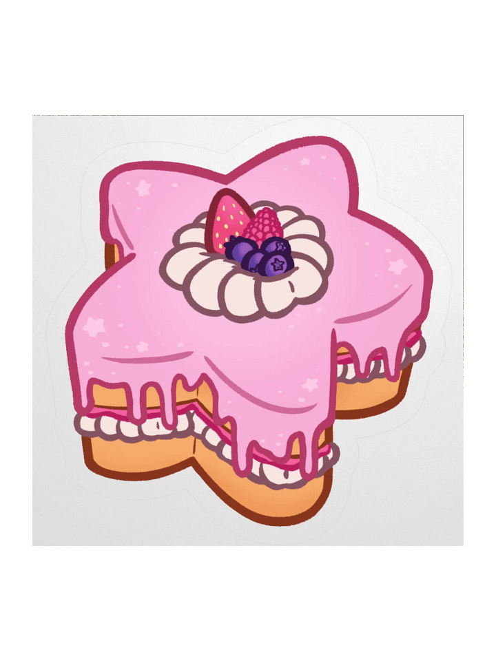 Cake | Star Desserts Sticker Series product image (1)