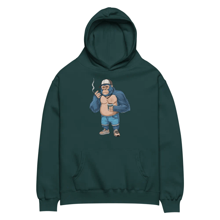 Blue Gorilla AS Colour Unisex Premium Oversized Hoodie product image (2)