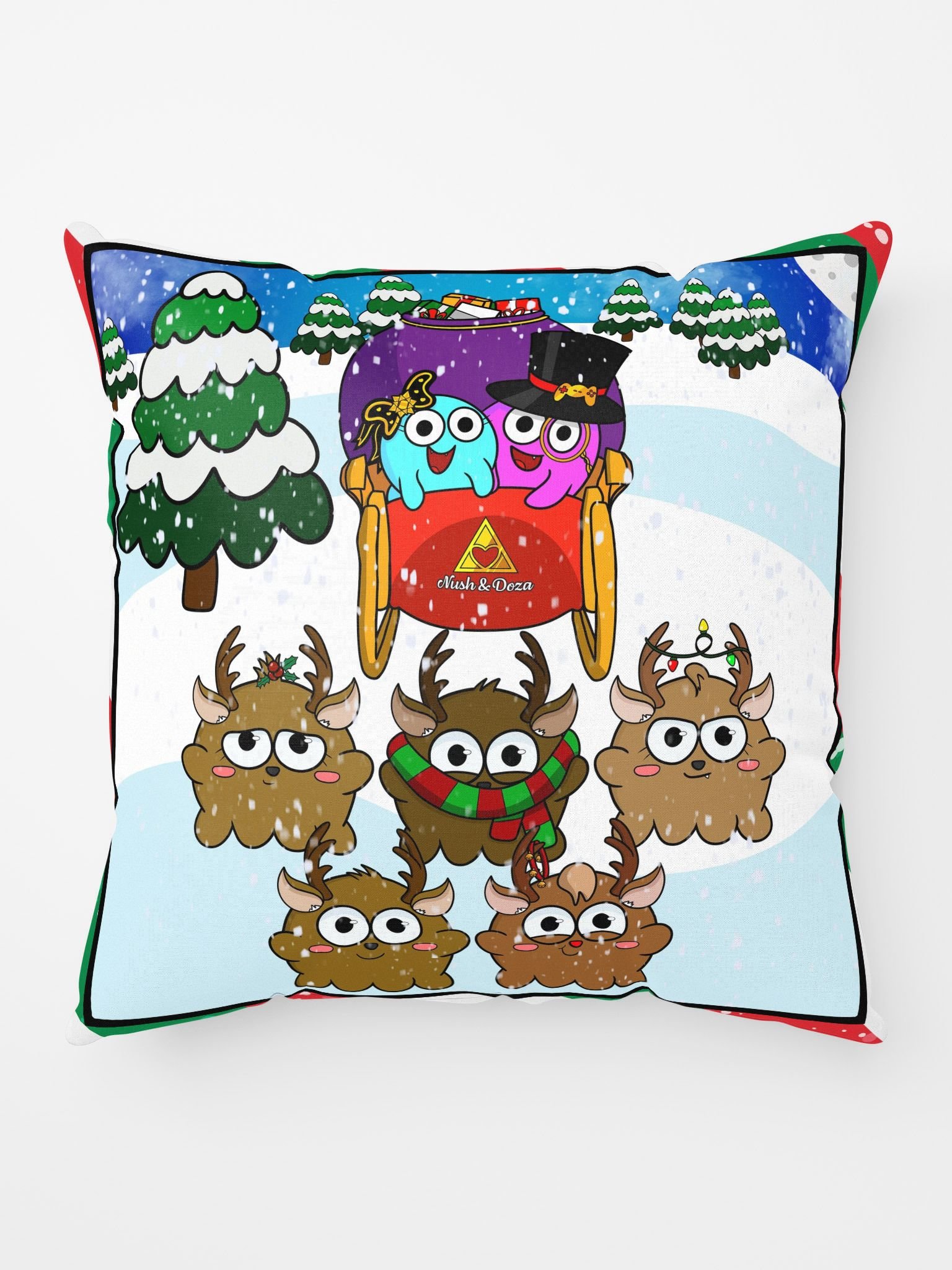 Globby Holiday Pillow product image (2)