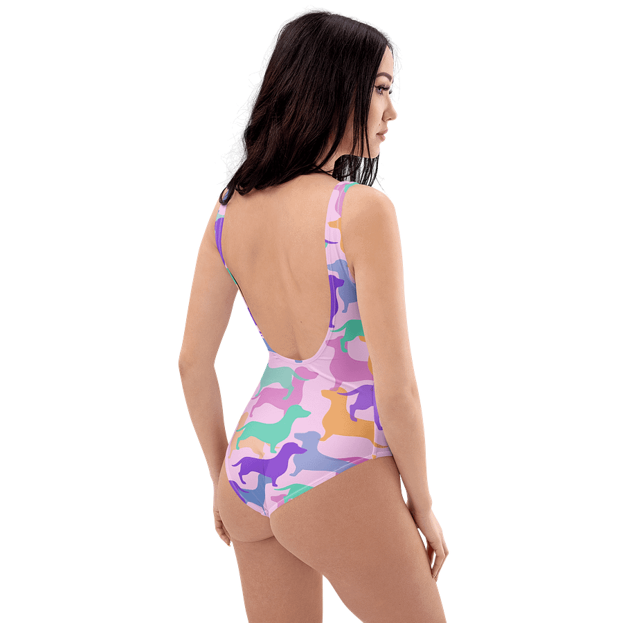 Dachshund Hughie All-Over Print Swimsuit product image (8)