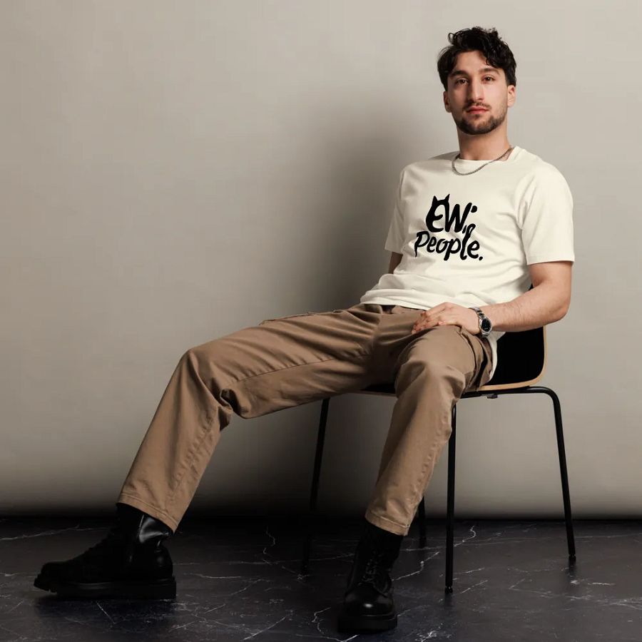 Ew, People - Cat Face Graphic T-Shirt product image (6)