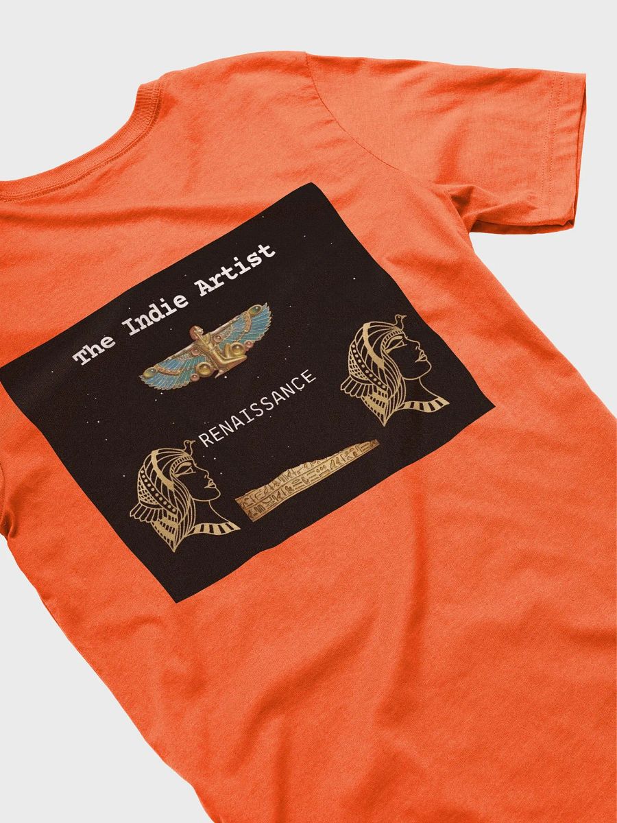 Queen Cole Indie Artist's Renaissance Tshirt Orange product image (4)
