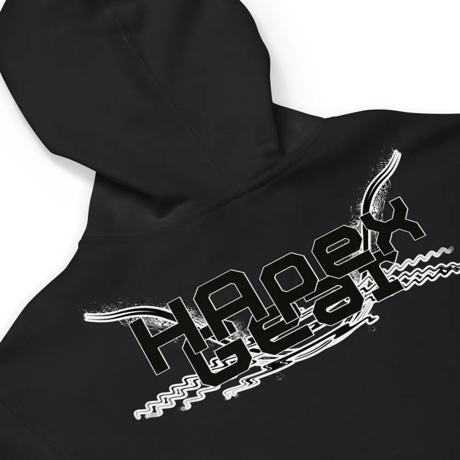 Fleece Zip Up Hoodie - Embroidered - Black HApex Gear Black Logo product image (8)